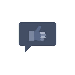 like chat bubble vector for Icon Website, UI Essential, Symbol, Presentation