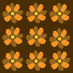 chocolate flower arrangement with repeated arrangement