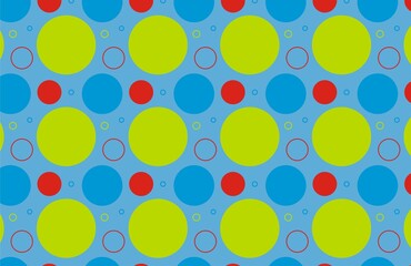 seamless background with balloons