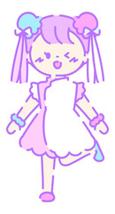 アジア系な原宿ファッション♪PNG