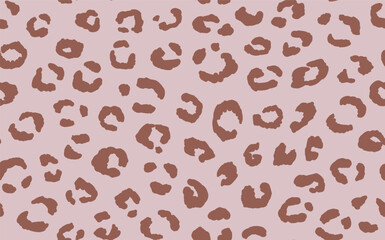 Abstract modern leopard seamless pattern. Animals trendy background. Color decorative vector stock illustration for print, card, postcard, fabric, textile. Modern ornament of stylized skin