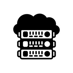 Cloud Computing icon in vector. Logotype