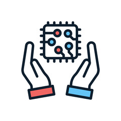 Future Technology icon in vector. Logotype