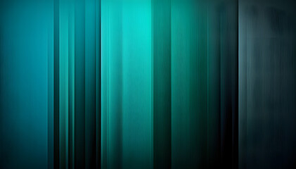 Black blue green abstract gradient background created with Generative AI technology