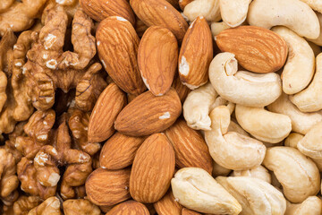 Variety of Mixed Nuts