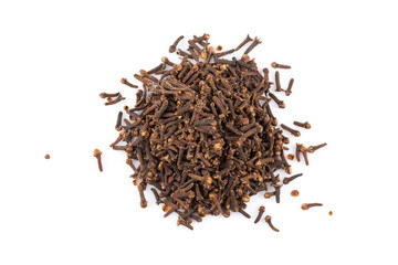Cloves isolated on white background
