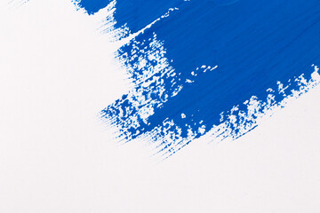 Obraz premium stroke blue paint brush