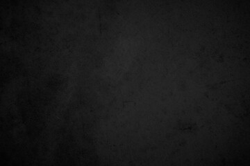 Close up retro plain dark black cement & concrete wall background texture for show or advertise or promote product and content on display.	
