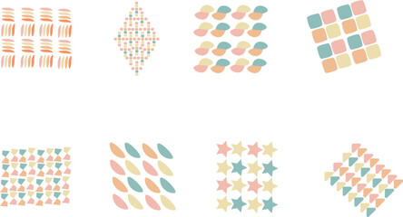 set of pattern for design