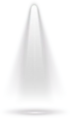 Tuinposter white spotlight lighting for display © GraphicZone