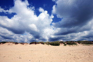 Cloudy Dunes
