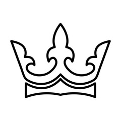 crown icon vector trendy style illustration on white background..eps