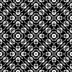 Vector monochrome pattern, Abstract texture for fabric print, card, table cloth, furniture, banner, cover, invitation, decoration, wrapping.seamless repeating pattern.Black and 
white color.