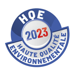 label HQE 2023 - haute qualité environnementale