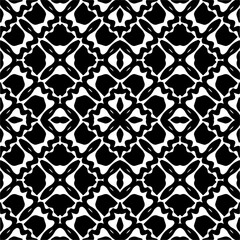 Vector monochrome pattern, Abstract texture for fabric print, card, table cloth, furniture, banner, cover, invitation, decoration, wrapping.seamless repeating pattern.Black and 
white color.