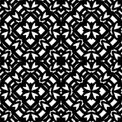Vector monochrome pattern, Abstract texture for fabric print, card, table cloth, furniture, banner, cover, invitation, decoration, wrapping.seamless repeating pattern.Black and 
white color.