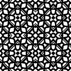Vector monochrome pattern, Abstract texture for fabric print, card, table cloth, furniture, banner, cover, invitation, decoration, wrapping.seamless repeating pattern.Black and 
white color.
