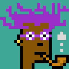 Pixelated people avatar
