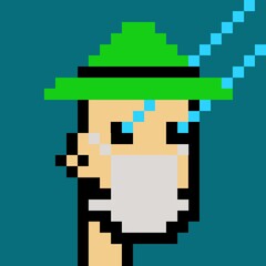 Pixelated people avatar