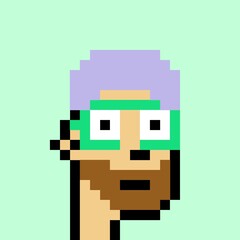 Pixelated people avatar