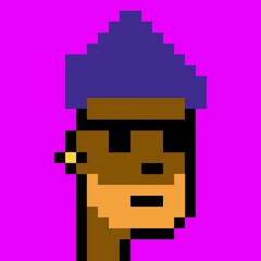 Pixelated people avatar