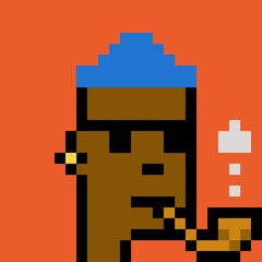 Pixelated people avatar