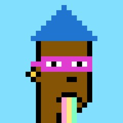 Pixelated people avatar