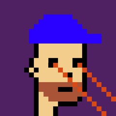 Pixelated people avatar