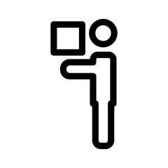 courier icon or logo isolated sign symbol vector illustration - high quality black style vector icons
