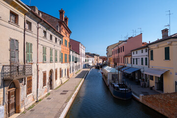 Fototapeta na wymiar View of Comacchio, Veneto, Italy