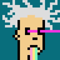 Pixelated people avatar