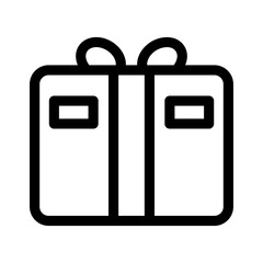 gift icon or logo isolated sign symbol vector illustration - high quality black style vector icons
