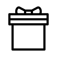 gift icon or logo isolated sign symbol vector illustration - high quality black style vector icons
