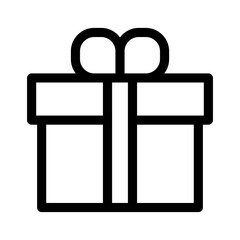 gift icon or logo isolated sign symbol vector illustration - high quality black style vector icons
