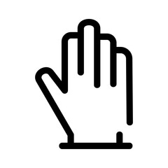 hand icon or logo isolated sign symbol vector illustration - high quality black style vector icons
