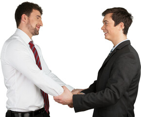 two professional having an agreement
