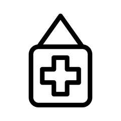 Fototapeta premium medical icon or logo isolated sign symbol vector illustration - high quality black style vector icons 
