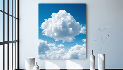 Cloudy Painting Interior