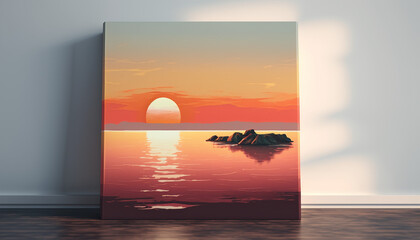 sunrise over the sea