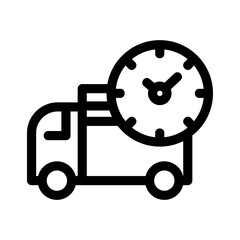 shipping icon or logo isolated sign symbol vector illustration - high quality black style vector icons
