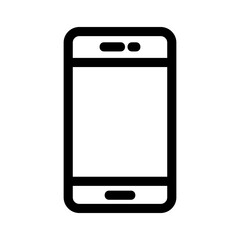 smartphone icon or logo isolated sign symbol vector illustration - high quality black style vector icons
