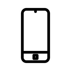 smartphone icon or logo isolated sign symbol vector illustration - high quality black style vector icons
