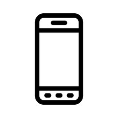 smartphone icon or logo isolated sign symbol vector illustration - high quality black style vector icons
