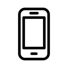 smartphone icon or logo isolated sign symbol vector illustration - high quality black style vector icons
