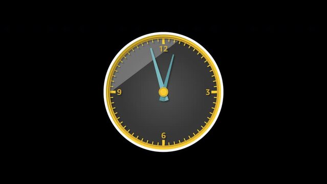 Animaci&oacute;n reloj canal alfa