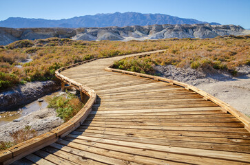 Fototapeta premium Boardwalk Trail, Death Valley National Park