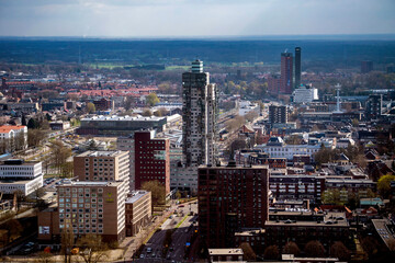Fototapeta na wymiar Tilburg, centrum, Westpoint, cityscape