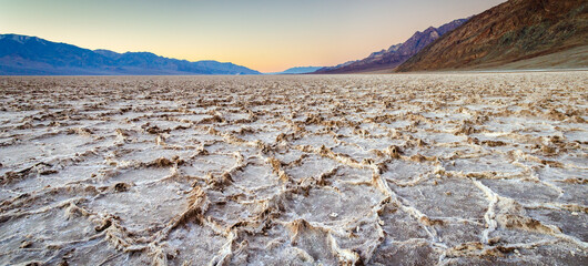 Salt Flats, Death Valley National Park - obrazy, fototapety, plakaty
