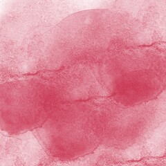 Fototapeta premium Red Abstract Watercolor Background 