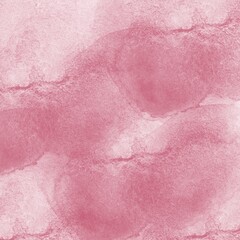 Red Abstract Watercolor Background 